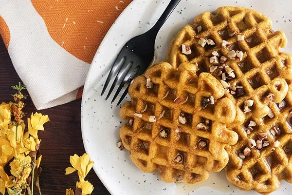 Pumpkin Waffles